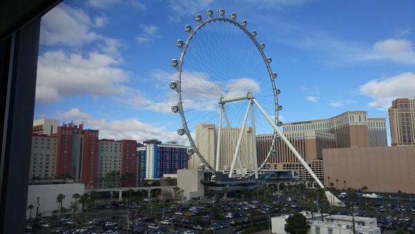 I also like really good views. This is from our 7th floor room.