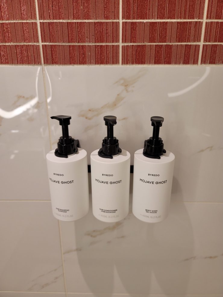 conrad las vegas soap dispensers